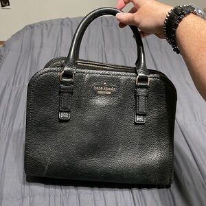 Black Kate Spade handbag purse
